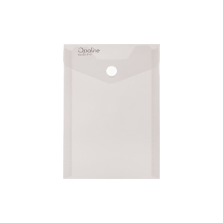 Mapa z gumbom kuverta A6 prozorna OPALINE KARTON P+P 2-380