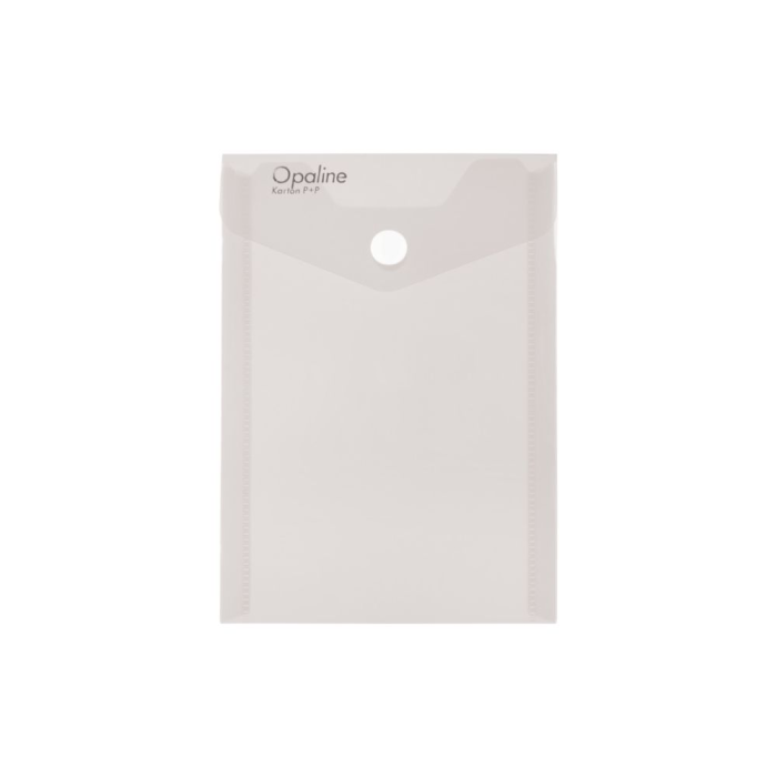 Mapa z gumbom kuverta A6 prozorna OPALINE KARTON P+P 2-380