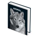 Mapa rinčna A4 2 rinki ANIMAL FRIENDS BLACK AND WHITE 64AF04BW