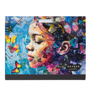 Mapa za risalne liste z elastiko kartonska A3 OXYBAG CREATIVE COLOURS ARTIST PROFIL PORTRET 6-98425