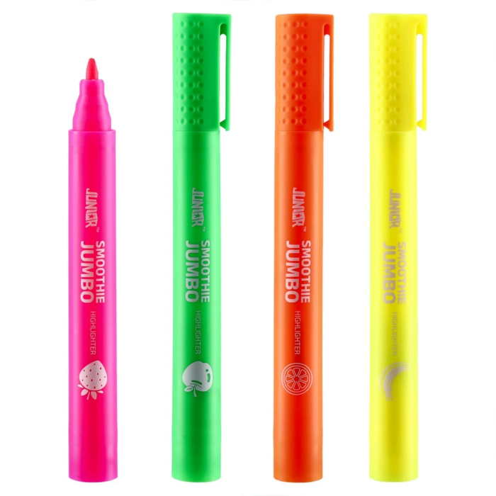 Marker flomaster signir označevalec teksta velik JUNIOR JUMBO SMOOTHIE NEON 140070