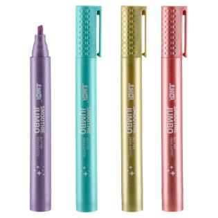 Marker flomaster signir označevalec teksta velik JUNIOR JUMBO GLITTER HIGHLIGHTER MIX 140071