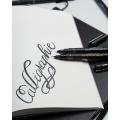 Marker permanentni vodoodporni črn PIN UNI CALIGRAPHY set 5/1 72746