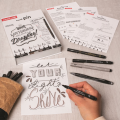 Marker permanentni vodoodporni PIN FINE LINE UNI LETTERING set 8/1 74021