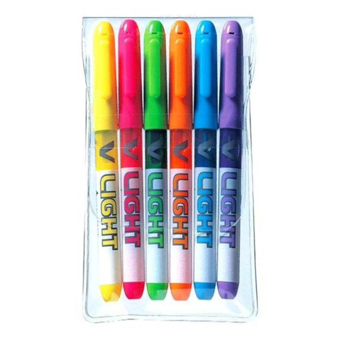 Flomaster za označevanje teksta signir PILOT SW-VLL-S6 set 1/6