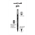 Marker permanentni vodoodporni PIN FINE LINE UNI 