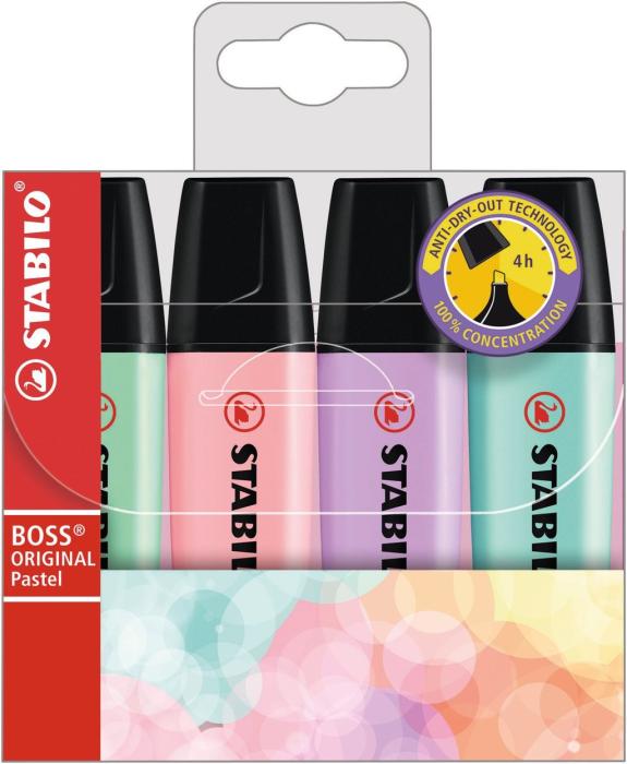 Marker signir označevalec za tekst STABILO BOSS PASTEL