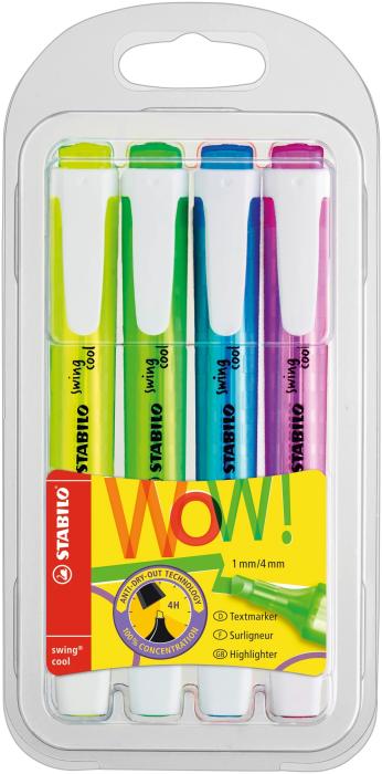 Marker signir STABILO SWING COOL WOW set 4/1 275/4