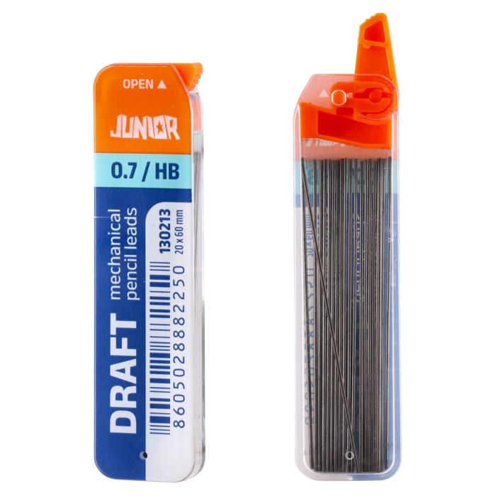 Minice za tehnični svinčnik 0,7 mm HB JUNIOR MECHANICAL LEADS 131213