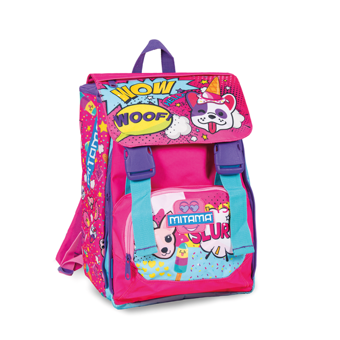 Nahrbtnik MITAMA 4ZIP PUPPY SLURP POP ART 64919
