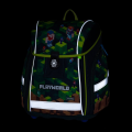 Nahrbtnik šolski anatomski, peresnica in vrečka za copate OXYBAG PREMIUM PLAYWORLD MINECRAFT 0-75725 set 3/1