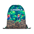 Nahrbtnik šolski anatomski, peresnica in vrečka za copate OXYBAG PREMIUM PLAYWORLD MINECRAFT 0-75725 set 3/1