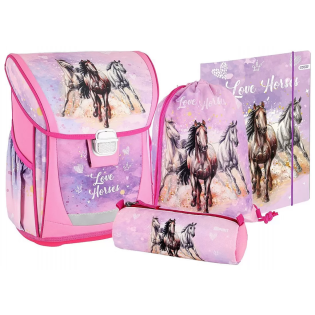 NAHRBTNIK ANATOMSKI SET 4/1 LOVE HORSE KONJ COOL TTS 408837