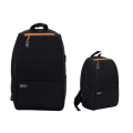 Nahrbtnik črn z oranžno zadrgo 24 litrov 43,5x28x17,5 cm XL2111
