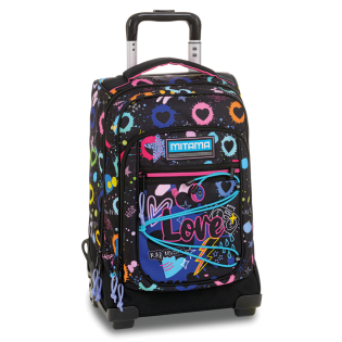 Nahrbtnik trolley na kolesih MITAMA POWER MUSIC LOVE 65586