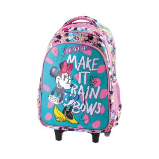 Nahrbtnik na kolesih trolley MINNIE MOUSE MAKE IT RAINBOWS DISNEY 318120