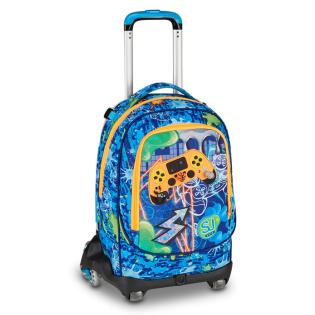 Nahrbtnik na kolesih trolley SEVEN SJ GANG PINS BOY GAMER 20C202618-574
