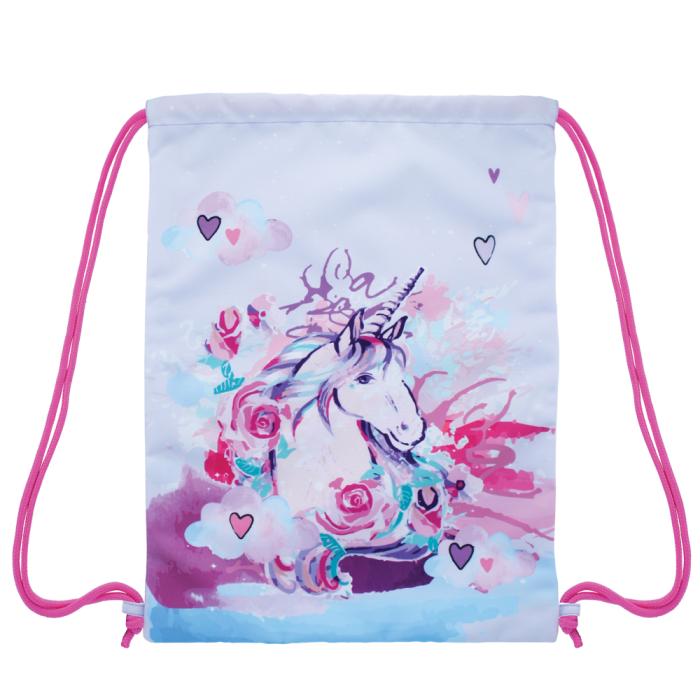 NAHRBTNIK VREČKA ZA COPATE SAMOROG UNICORN KAOS CREAM