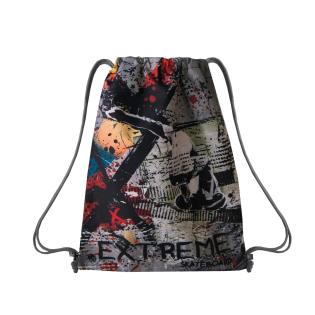 Nahrbtnik vrečka za copate KAOS EXTREME SKATER SKATEBOARD