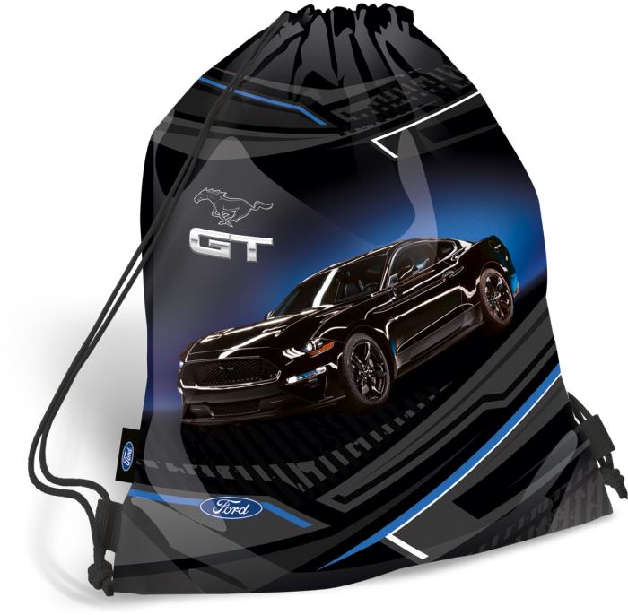 Nahrbtnik vrečka za copate avto FORD MUSTANG GT BLACK 21067