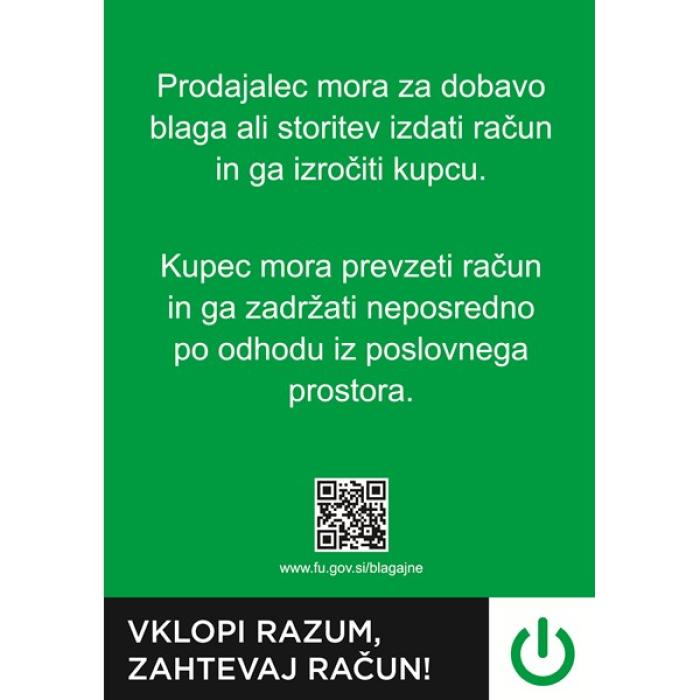Nalepka za davčno blagajno