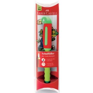 Nalivno pero za levičarje rdeče FABER CASTELL SCRIBOLINO DRAGON ZMAJ