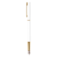 Nalivno pero in rokovnik v darilni embalaži bel set CRESCO PREMIUM IDEAL WHITE 850202-1