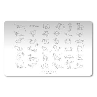 Namizna podloga PP 60x45 cm ORIGAMI ANIMALS 5-90123