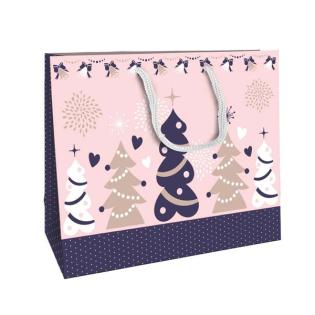 Novoletna darilna vrečka jelke CLAIREFONTAINE 35X10X27 CM 201835C