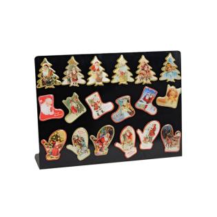 Magnet novoletni božični vintage 11603
