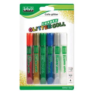 Ble&scaron;čice v lepilu LEBEZ GLITTER COLL 5131-ASS set 6/1