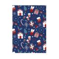 Darilni papir novoletni božični v roli 0,7x2 m CHRISTMAS FANTASY 81168