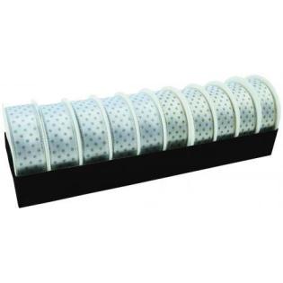 Darilni trak novoletni božični na kolutu 25mm x 3m 616315C