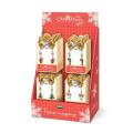 Uhani novoletni božični pozlačeni LEBEZ CHRISTMAS EARRINGS 82134