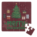 Vo&scaron;čilnica božična novoletna sestavljanka puzli s kuverto PUZZLE CARD CHRISTMAS X-MAX 99/6152