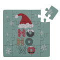 Vo&scaron;čilnica božična novoletna sestavljanka puzli s kuverto PUZZLE CARD CHRISTMAS X-MAX 99/6152