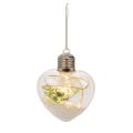 Obesek z led lučko za božično drevo plastični 939136