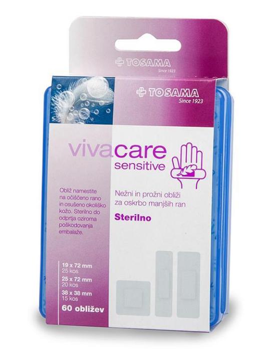 Obliži TOSAMA VIVACARE SENSITIV set 60/1