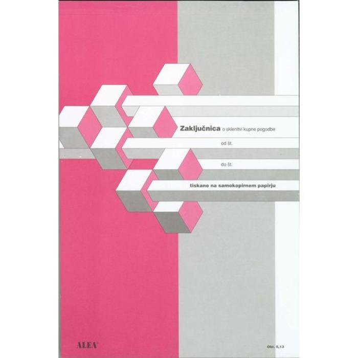 OBR.5,13 Zaključnica