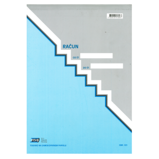 OBR.530 in OBR.531 račun kopirni A5 in A4 TOPS