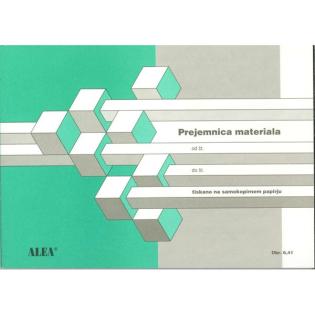 OBR.6,41 PREJEMNICA MATERIALA
