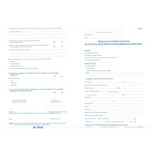 OBR.8,118 Predlog za uvedbo postopka za uveljavljanje pravic iz invalidskega zavarovanja