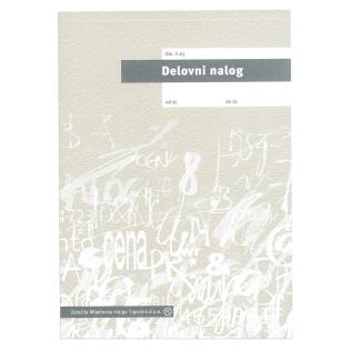 OBR.F. 63 delovni nalog A5 nekopirni 5,63