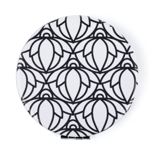 Ogledalo kozmetično fi 7 cm OXYBAG BLACK AND WHITE 9-35521