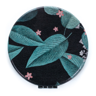 Ogledalo kozmetično fi 7 cm OXYBAG DARK LEAVES 9-35621