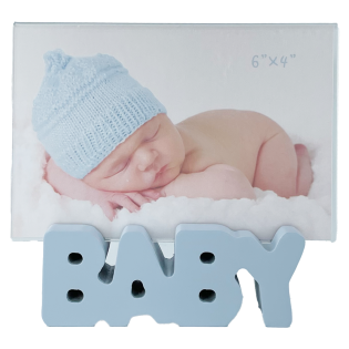 Okvir za sliko lesen za sliko 10x15 cm WOODY BABY SHOWER 706466