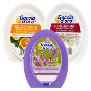 Osvežilec zraka v gelu 150 g GOCCIA D'ORO 4322