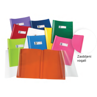 Ovitek za zvezek A4 PP COLOROSA 25718040