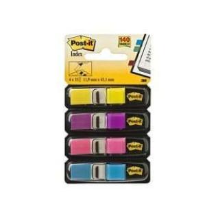 Označevalci listov barvni neon 4/1 x35 lističev 11,9x43,1mm POST IT 683-4AB 202513