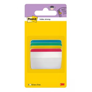Označevalec strani upognjeni 50,8x38 mm POST IT 3M STRONG 686 set 24/1